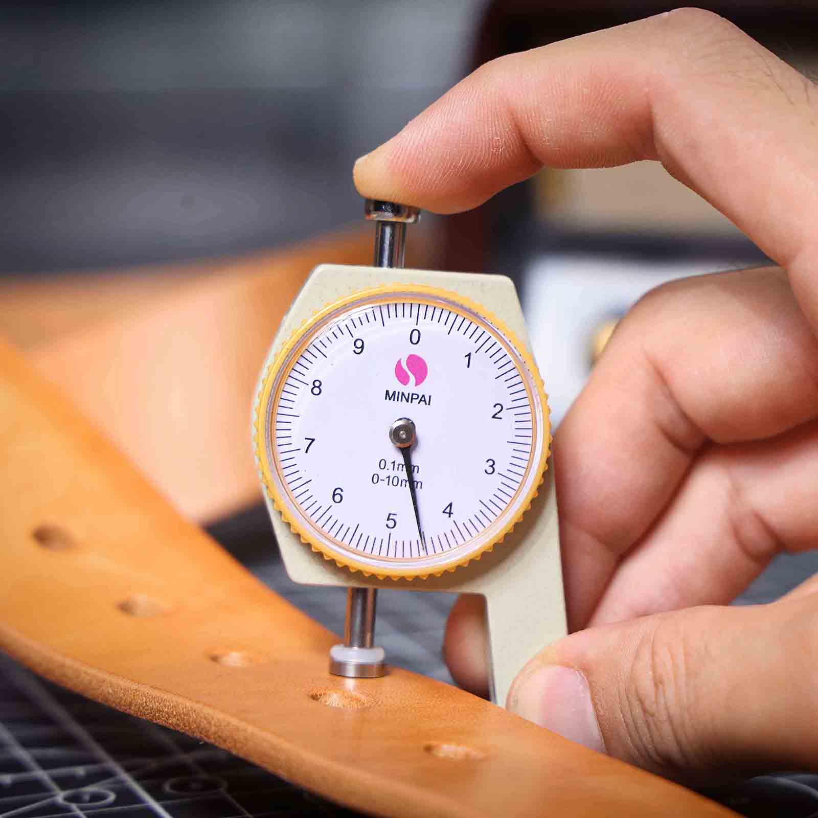 Genuine Leather Men's Belt & Original Thick Full Grain & Solid Brass Buckle